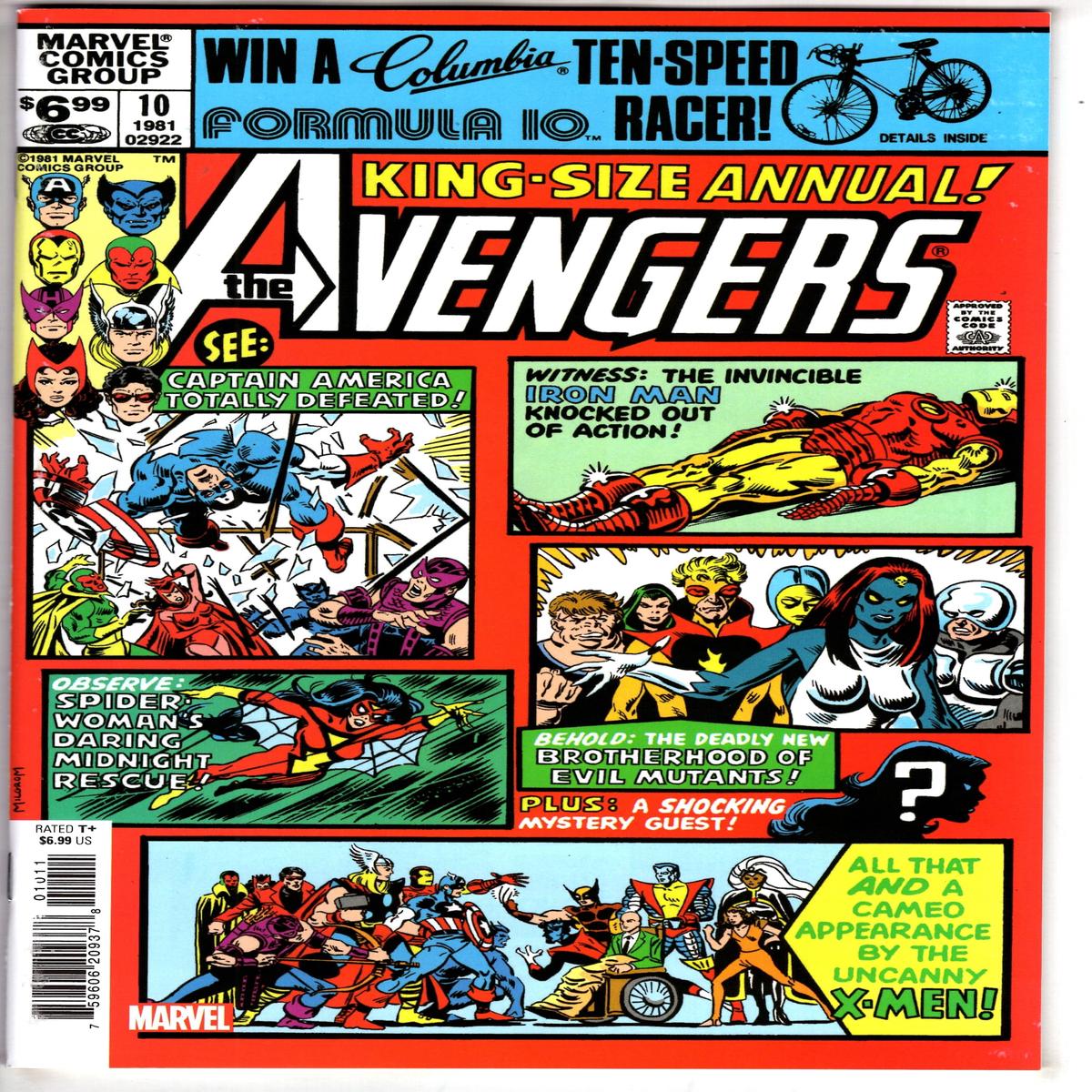 AVENGERS ANNUAL #10 FACSIMILE ED